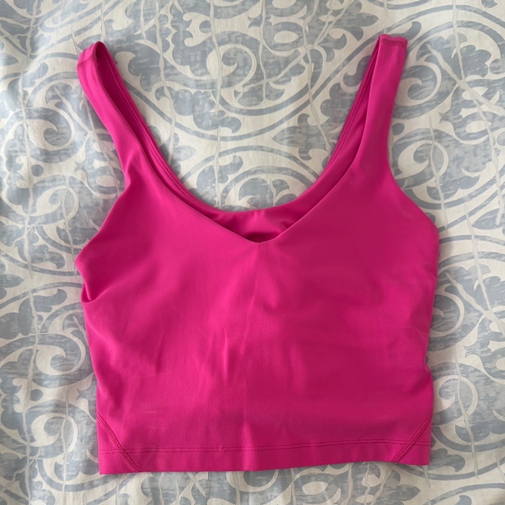 Lululemon Align Sonic Pink Crop Top